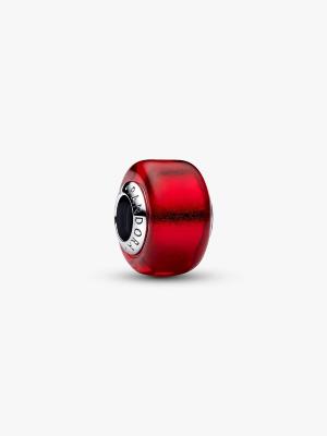 CHARM PANDORA EN VERRE DE MURANO ROUGE 