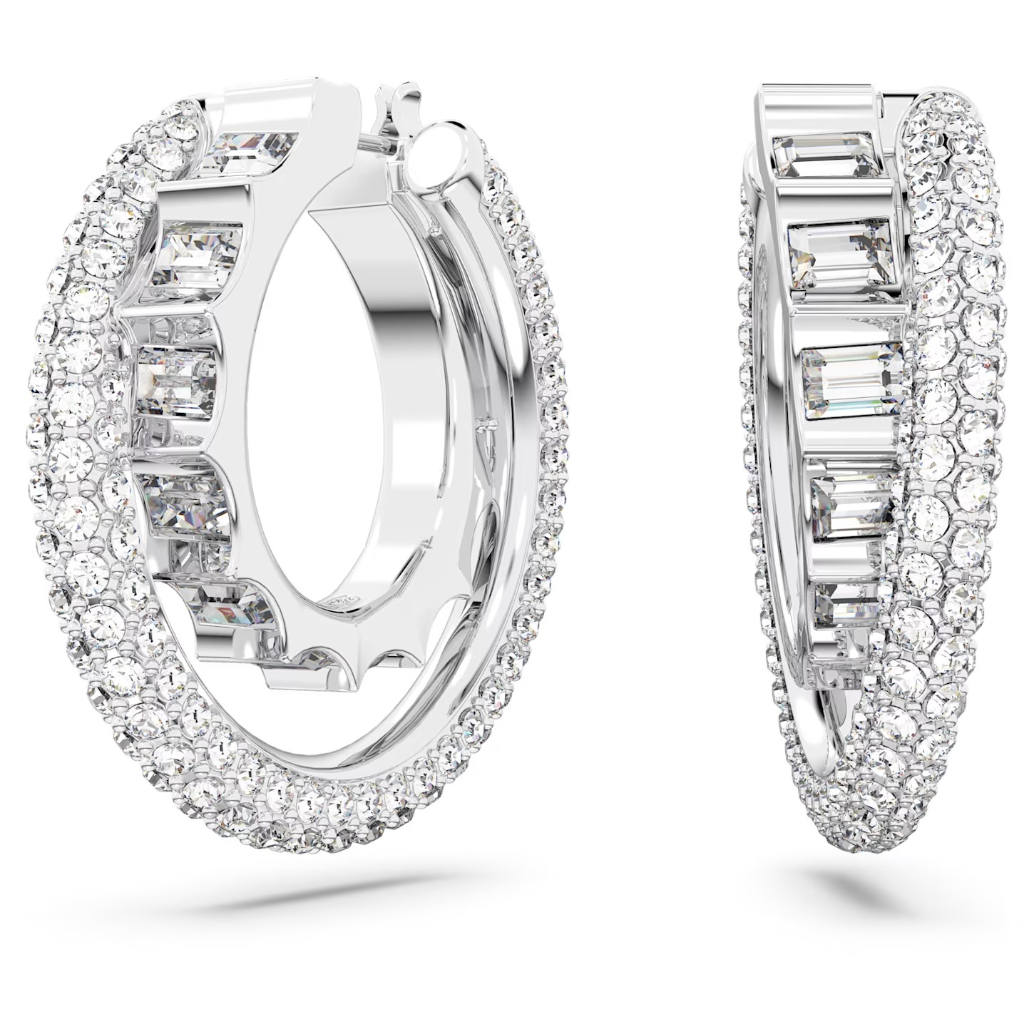 ANNEAUX SWAROVSKI ROTA BLANC