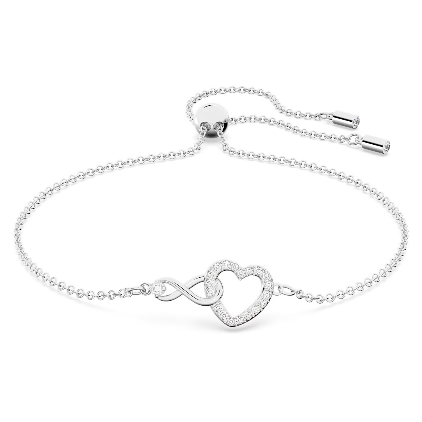 BRAC.SWAROVSKI COEUR & INFINITY 