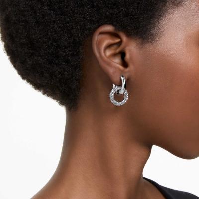 Boucles d'oreilles Swarovski Dextera blanc