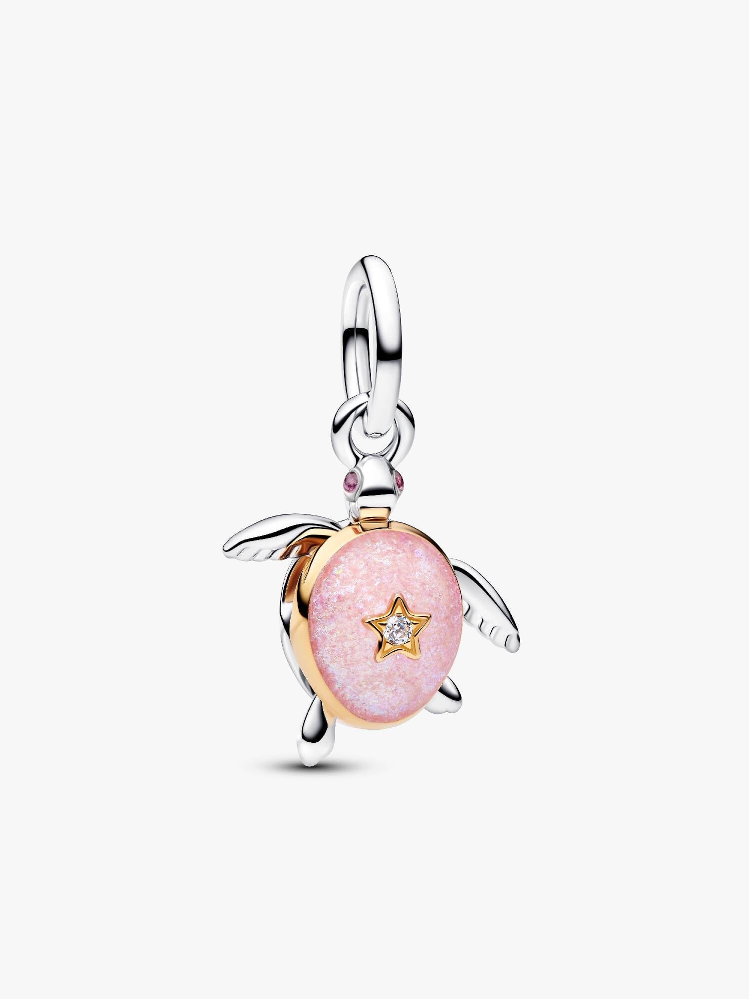 Charm Pandora tortue diamant 2026