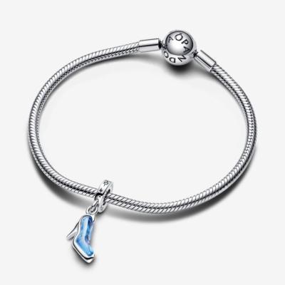 CHARM PANDORA DISNEY CENDRILLON PANTOUFLE DE VERRE CRISTAL