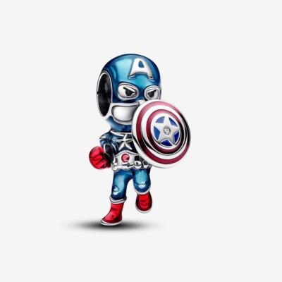 CHARM PANDORA MARVEL CAPTAIN AMERICA 