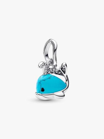 CHARM PANDORA BALEINE BLEUE