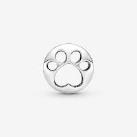 CHARM PANDORA EMPREINTE  PATTE AJOUREE