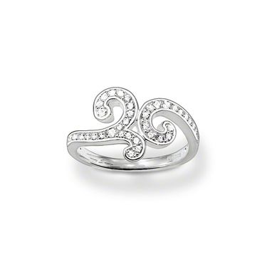 Bague arabesque