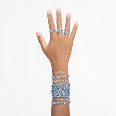 Bracelet Swarovski constellation taille ovale bleu