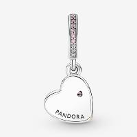 CHARM PANDORA COEUR DE L INFINI ENTRELACES