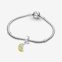 CHARM PANDORA TRANCHE DE CITRON SCINTILLANTE