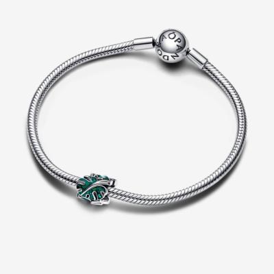 CHARM PANDORA MONSTERA VERT 