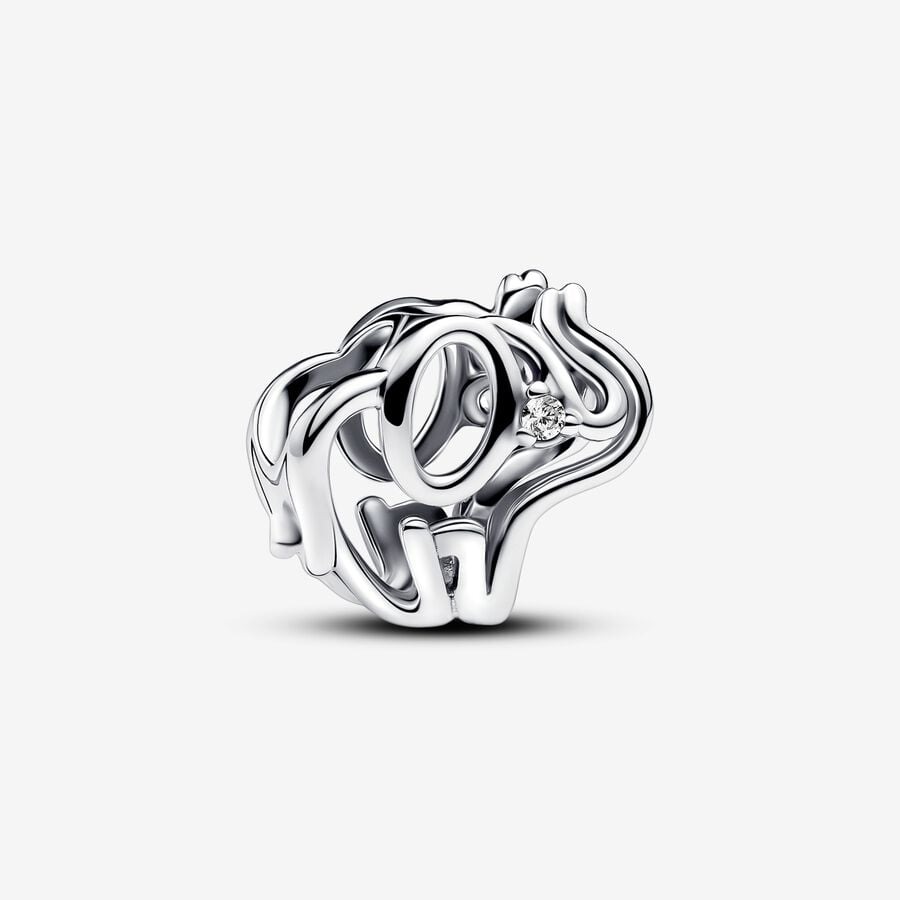 CHARM ELEPHANT AJOURE 