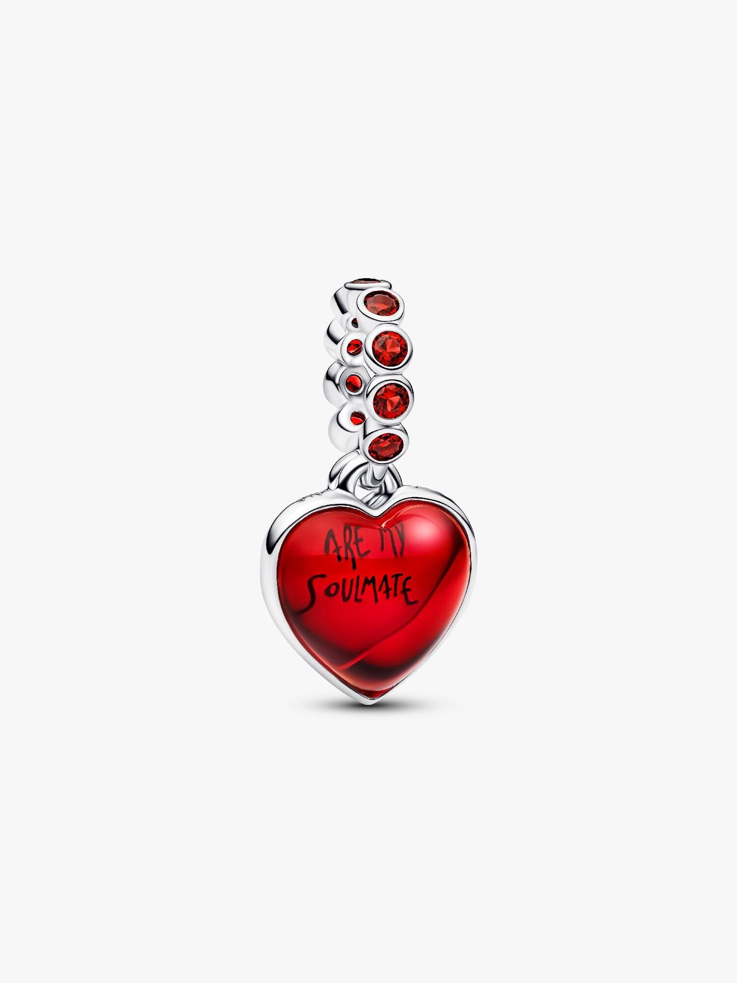 CHARM PANDORA COEUR MURANO TU ES MON ÂME SŒUR 