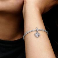 CHARM PANDORA COEUR MUM ROSE 
