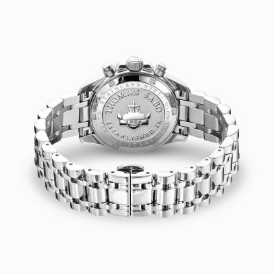 Montre Thomas Sabo Divine chronographe acier/fond noir