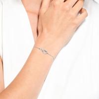 BRAC.SWAROVSKI COEUR & INFINITY 