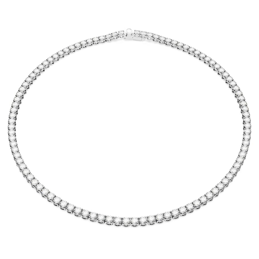 COLLIER SWAROVSKI MATRIX TENNIS BLANC 