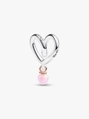 Charm Panodra coeur enveloppant bicolore