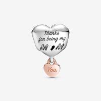 CHARM PANDORA "COEUR DE MAMAN"